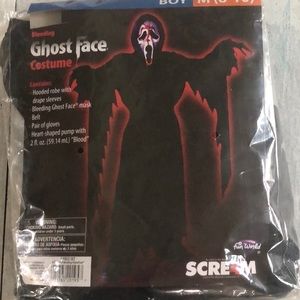 Boys M Scream 4 costume! With bleeding mask!!